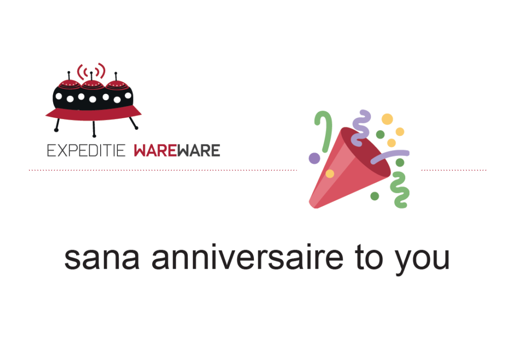 sana anniversaire to you